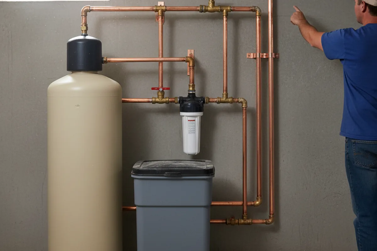 Whole-house water treatment system installed in Hannibal